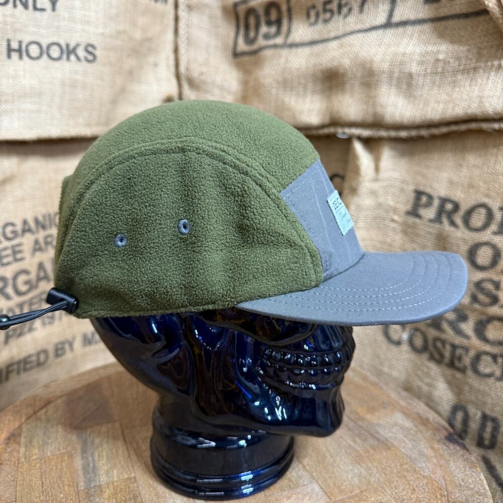 Deschutes Brewing Coal Headwear Fleece Hat Cap Moss Green Gray Beer Merch - Picture 2 of 5